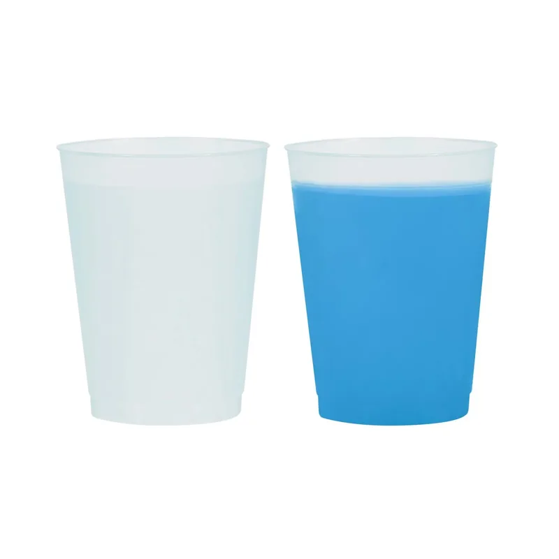 16 Oz. Frosted Mood Reusable Flex Stadium Cup — DIBG025, view 3 of 12