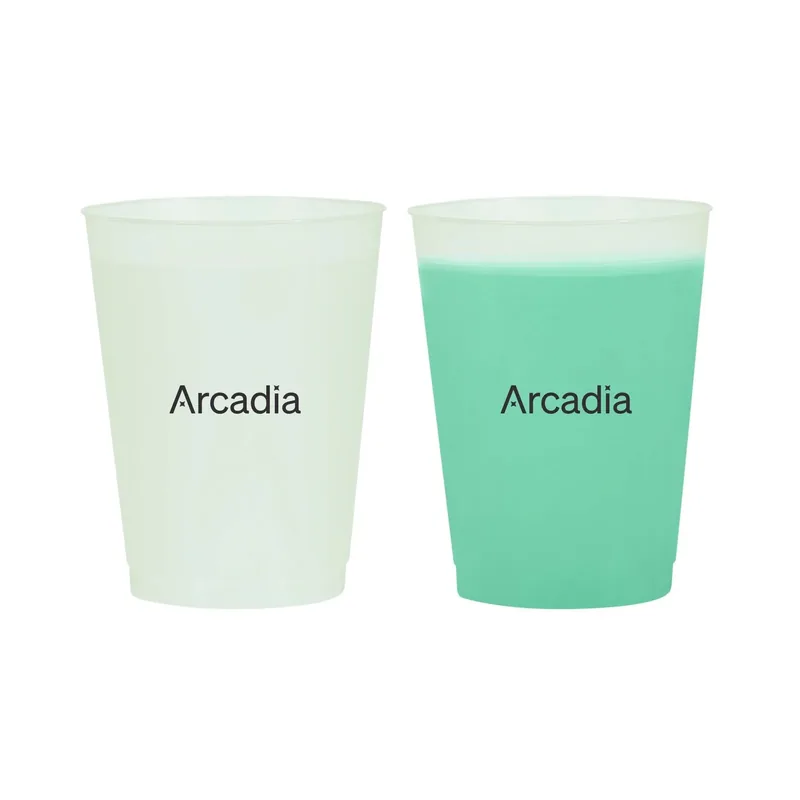 16 Oz. Frosted Mood Reusable Flex Stadium Cup — DIBG025, view 6 of 12