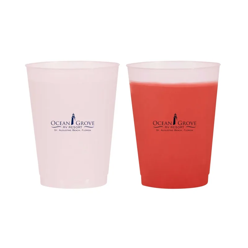 16 Oz. Frosted Mood Reusable Flex Stadium Cup — DIBG025, view 12 of 12