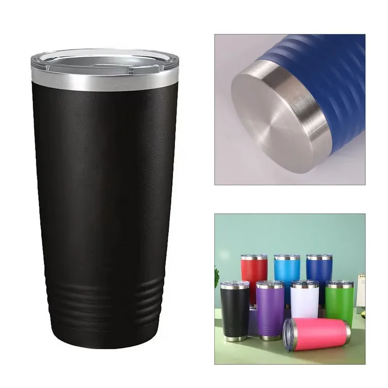 20Oz. Insulated Tumbler With Lid With Logo Imprint — DIBG107696, view 3 of 10
