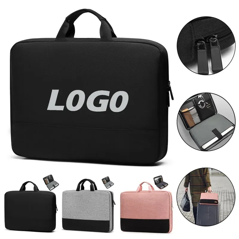 Laptop Handbag With Logo Imprint — DIBG110219, view 1 of 6