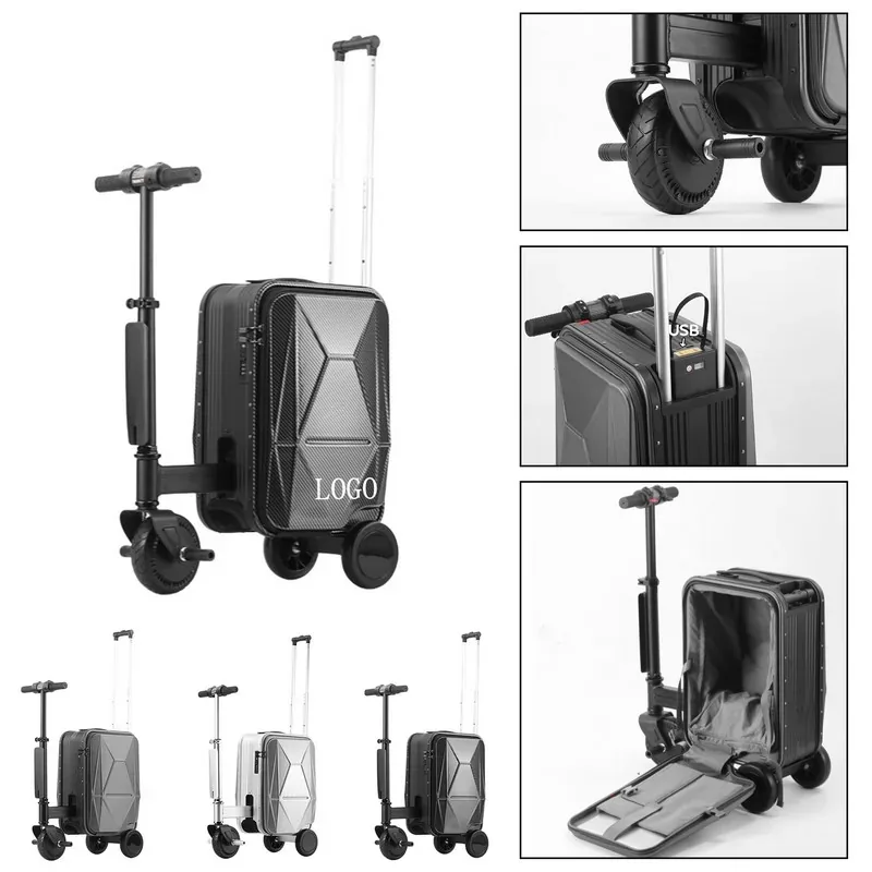 Smart Electric Ride-On Suitcase With Custom Logo — DIBG110239, view 1 of 14