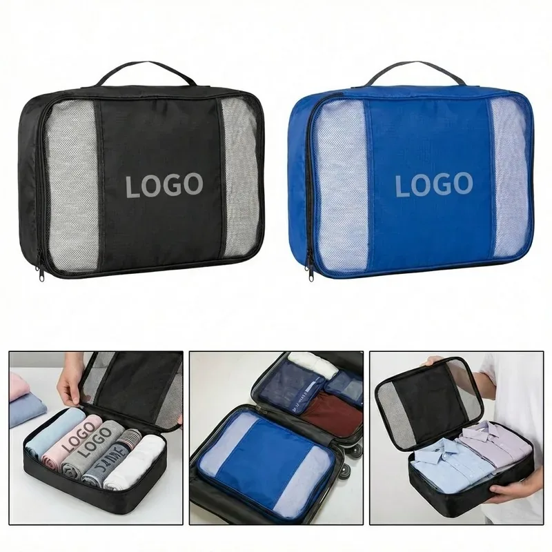 Travel Ready Packing Cube Set (3-Piece) With Logo Imprint — DIBG110246, view 1 of 3