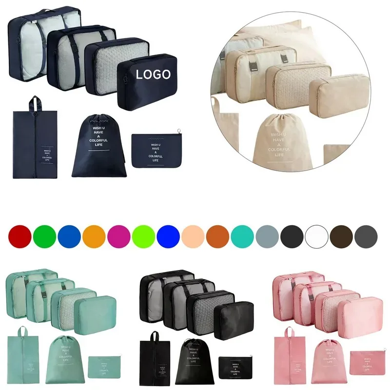 Personalized Travel Luggage Organizer Set — DIBG110248, view 2 of 5