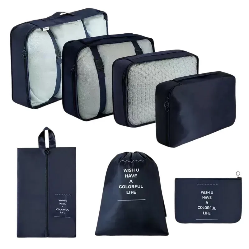 Personalized Travel Luggage Organizer Set — DIBG110248, view 5 of 5