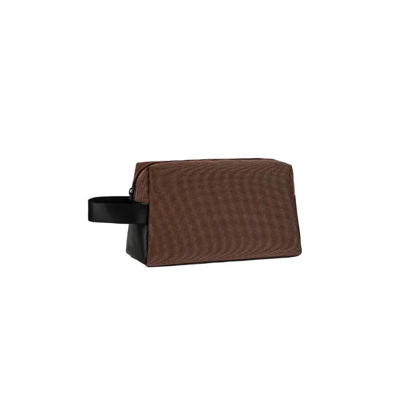 Waterproof Two-Tone Striped Travel Bag With Custom Logo — DIBG110270, view 7 of 8