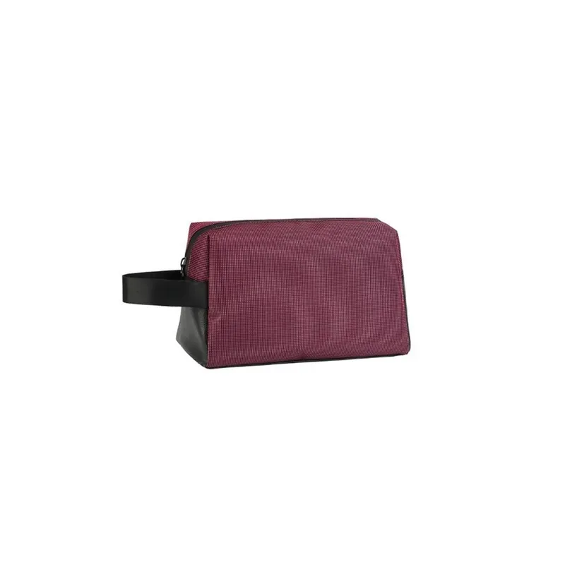 Waterproof Two-Tone Striped Travel Bag With Custom Logo — DIBG110270, view 8 of 8