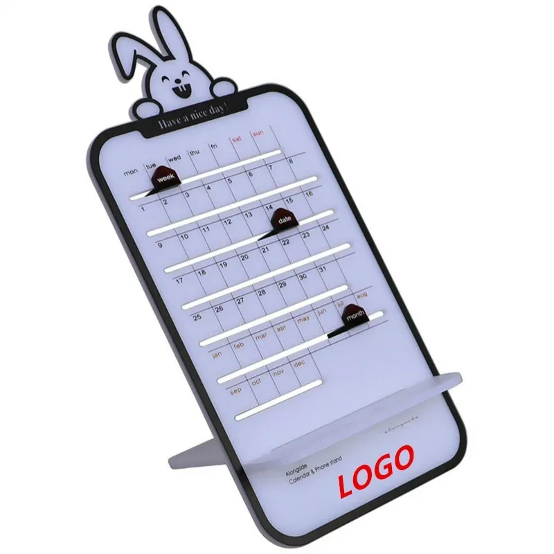 Perpetual Planner Calendar With Phone Holder — DIBG111620, view 1 of 1