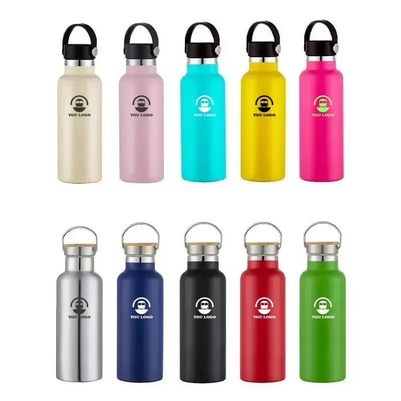20oz Stainless Double Wall Carry Tumbler With Bamboo Cap