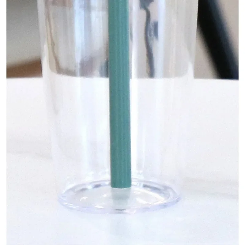 Clear Candy-Color Straw Tumbler Elegant High-Density — DIBG180550, view 7 of 7