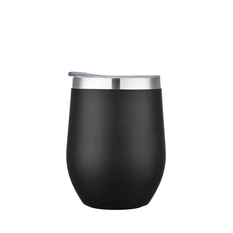 12oz Double Wall Stainless Steel Wine Tumbler Vacuum — DIBG29742, view 4 of 9
