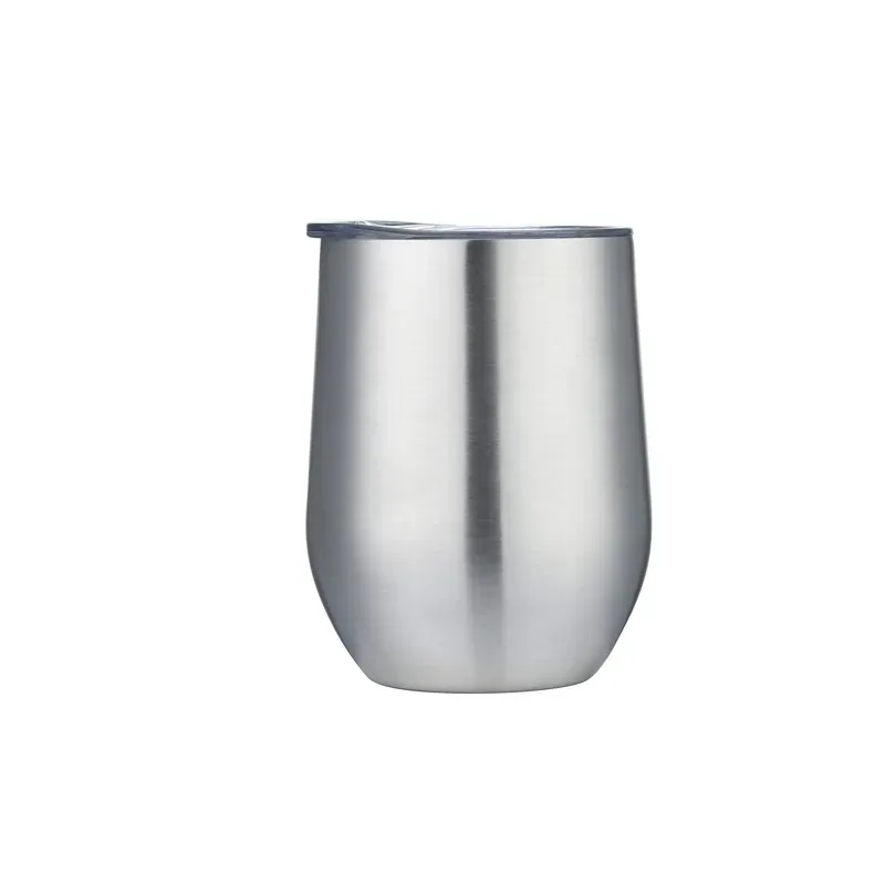 12oz Double Wall Stainless Steel Wine Tumbler Vacuum — DIBG29742, view 8 of 9