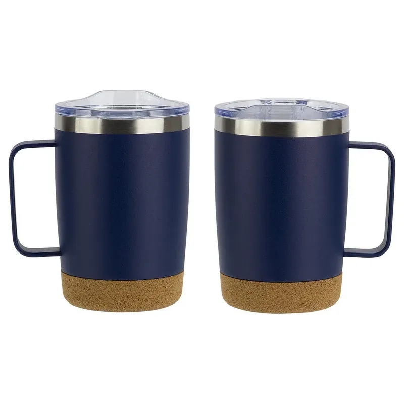 Sapora 12 Oz Vacuum Insulated Stainless Steel Mug With Cork — DIBG29754, view 7 of 9