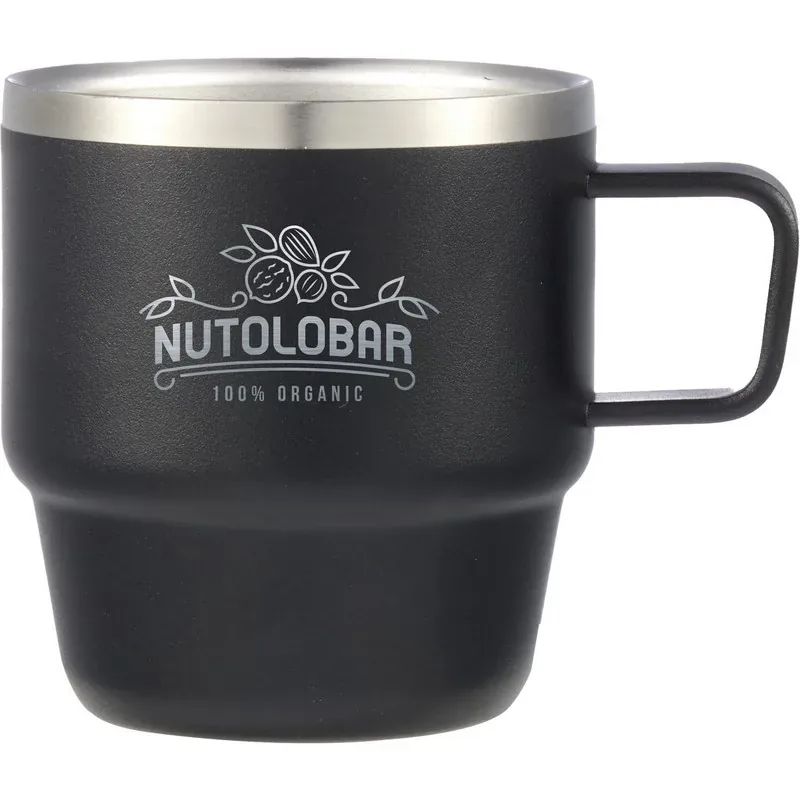 Custom Doppio Stackable Recycled Mug Set 6oz — DIBG29755, view 1 of 13