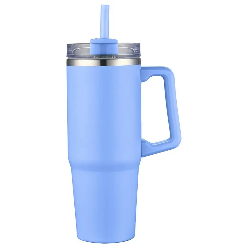 Milo 30 Oz Vacuum Insulated Stainless Steel Mug With Straw — DIBG29757, view 5 of 21