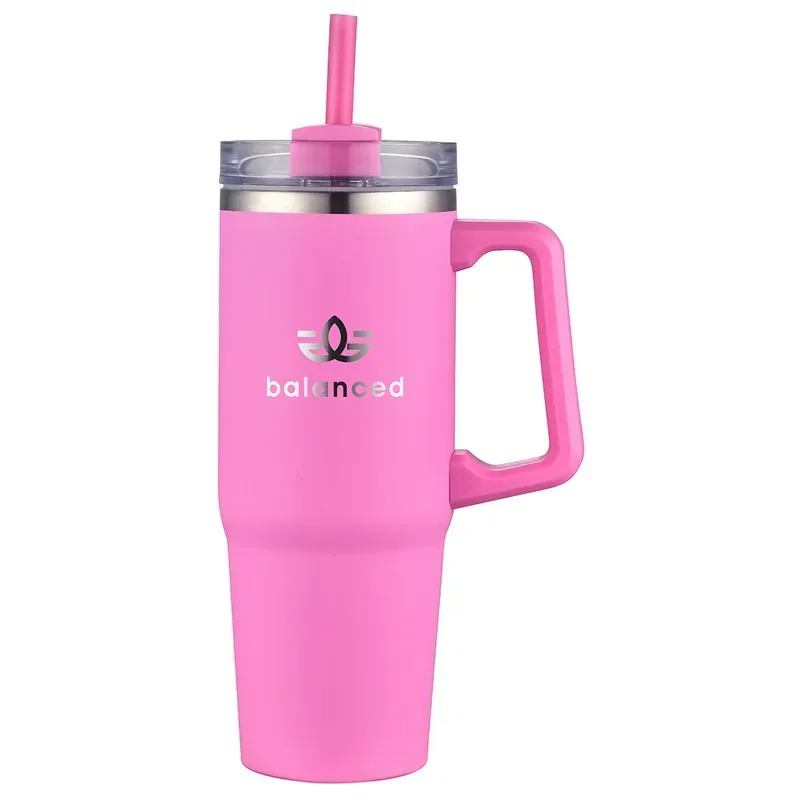 Milo 30 Oz Vacuum Insulated Stainless Steel Mug With Straw — DIBG29757, view 10 of 21