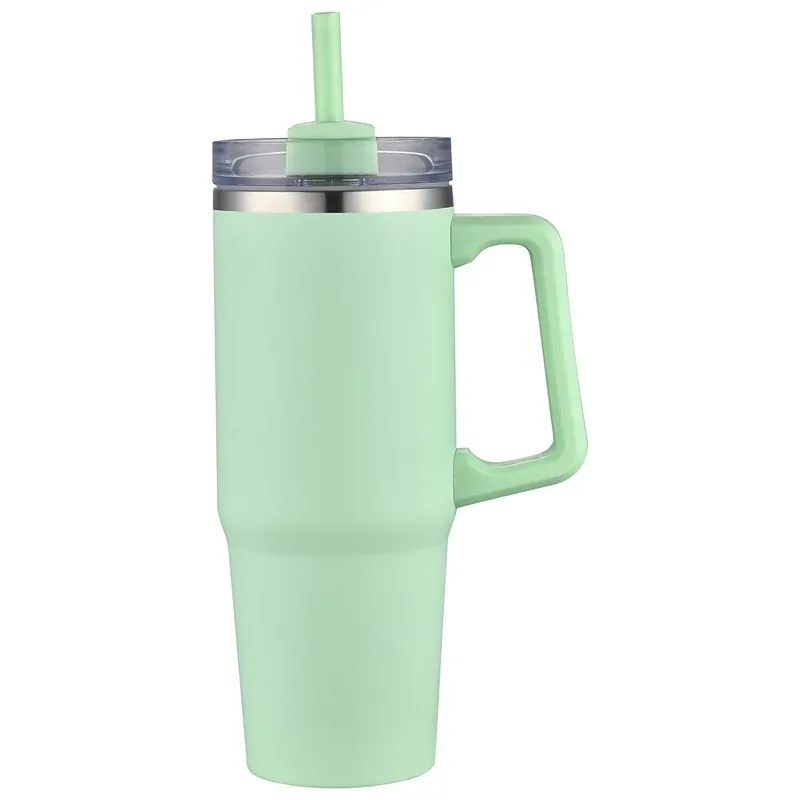 Milo 30 Oz Vacuum Insulated Stainless Steel Mug With Straw — DIBG29757, view 13 of 21