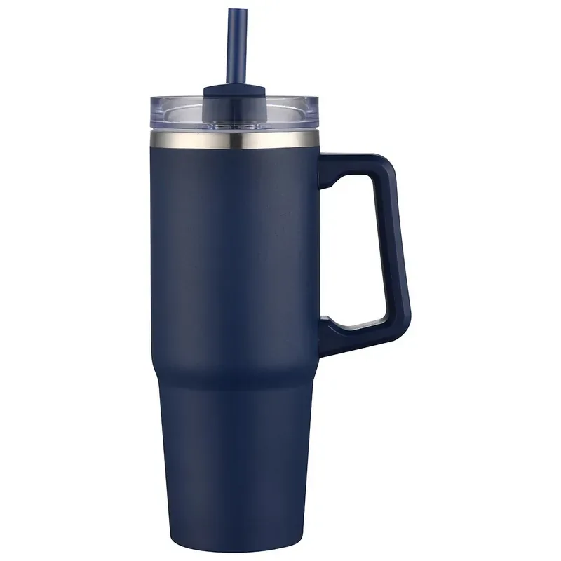 Milo 30 Oz Vacuum Insulated Stainless Steel Mug With Straw — DIBG29757, view 17 of 21