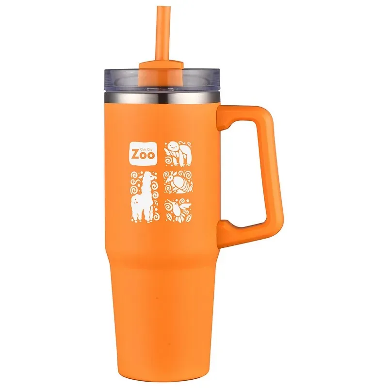 Milo 30 Oz Vacuum Insulated Stainless Steel Mug With Straw — DIBG29757, view 18 of 21