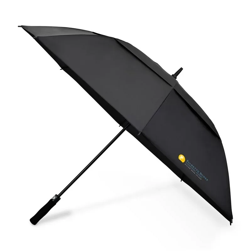 Elements 60" Recycled RPET Auto Open Dual Canopy Golf — DIBG43498, view 1 of 5