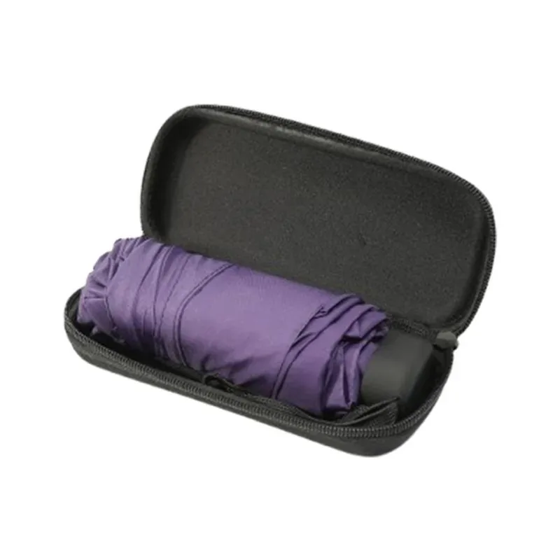 Telescopic Folding Travel Umbrella With Eva Case — DIBG43499, view 6 of 15