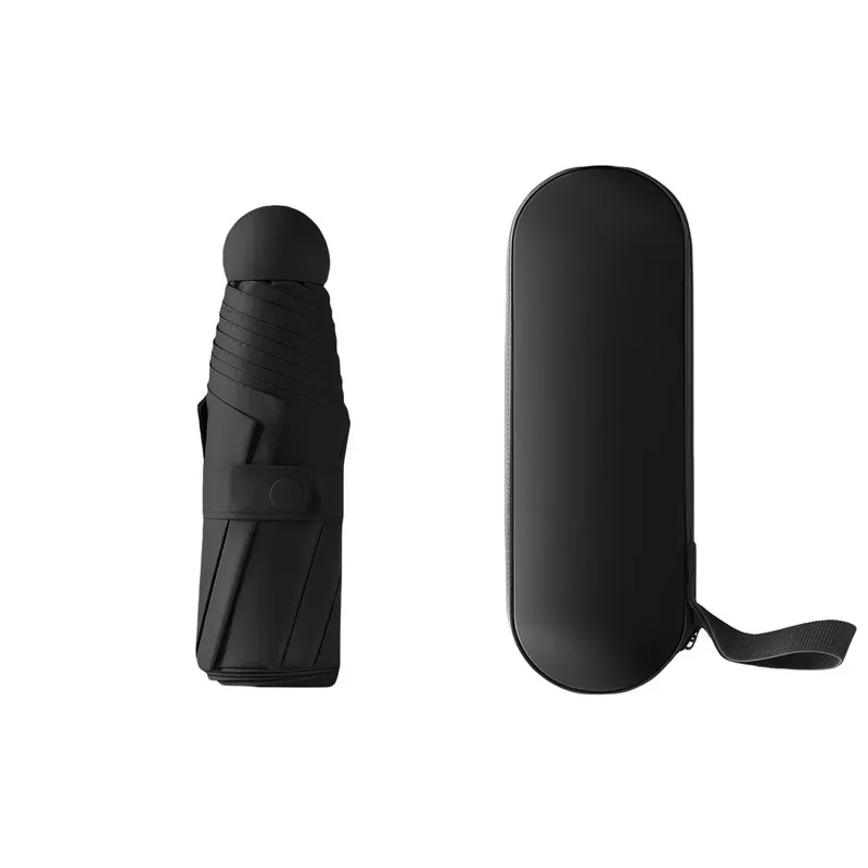 Windproof Sun & Rain Pocket Umbrella With Case — DIBG43502, view 5 of 11