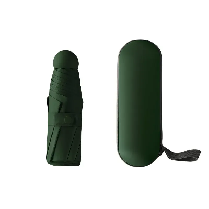Windproof Sun & Rain Pocket Umbrella With Case — DIBG43502, view 9 of 11