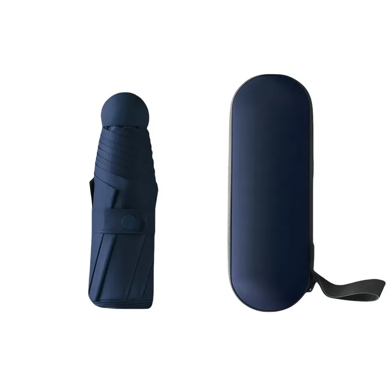 Windproof Sun & Rain Pocket Umbrella With Case — DIBG43502, view 10 of 11