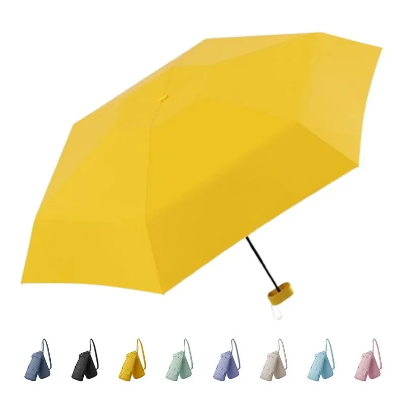 Portable Mini Sun Umbrella With Case With Logo Imprint — DIBG43511, view 3 of 13