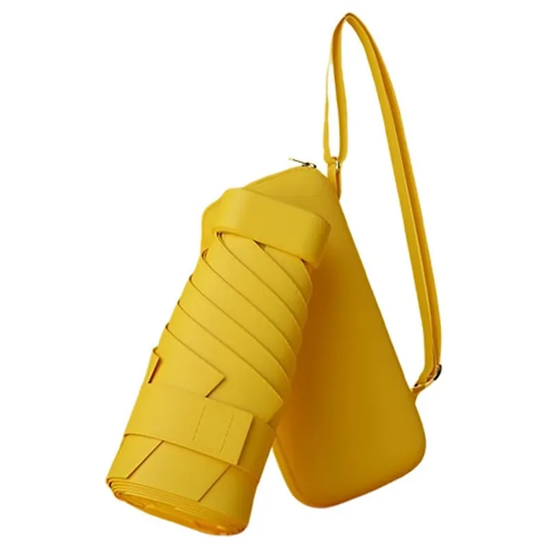 Portable Mini Sun Umbrella With Case With Logo Imprint — DIBG43511, view 8 of 13