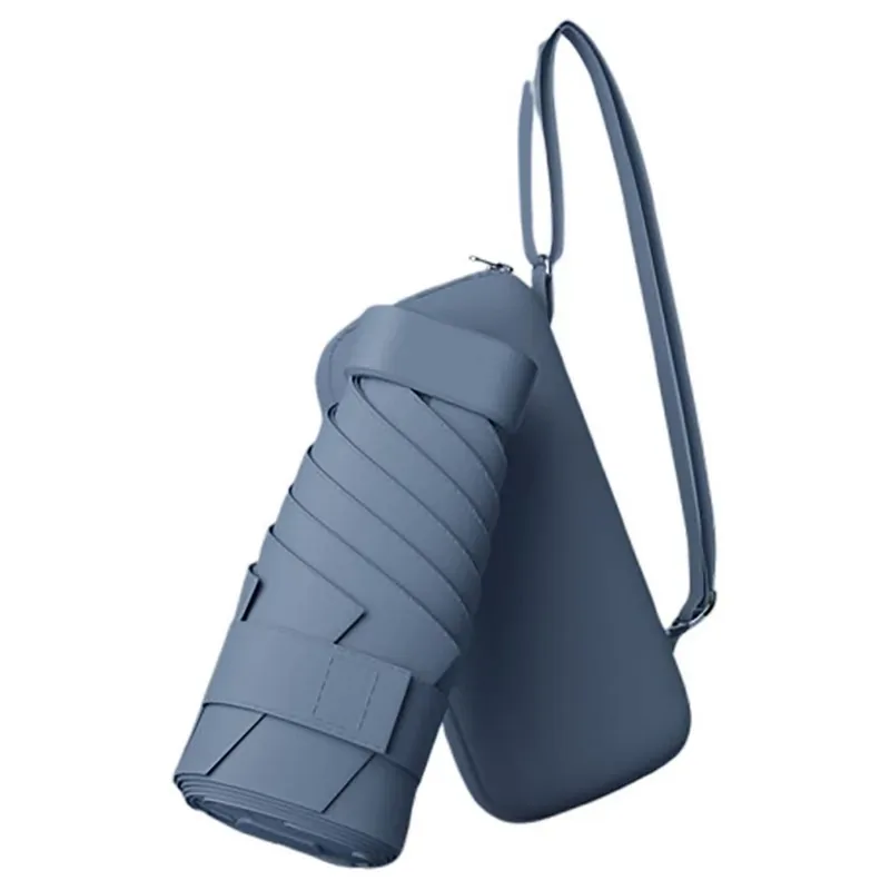 Portable Mini Sun Umbrella With Case With Logo Imprint — DIBG43511, view 9 of 13