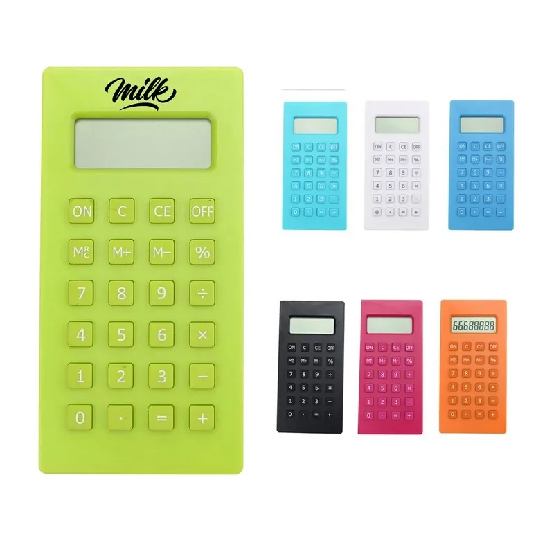 Square School Calculator With Logo Imprint — DIBG46589, view 1 of 6