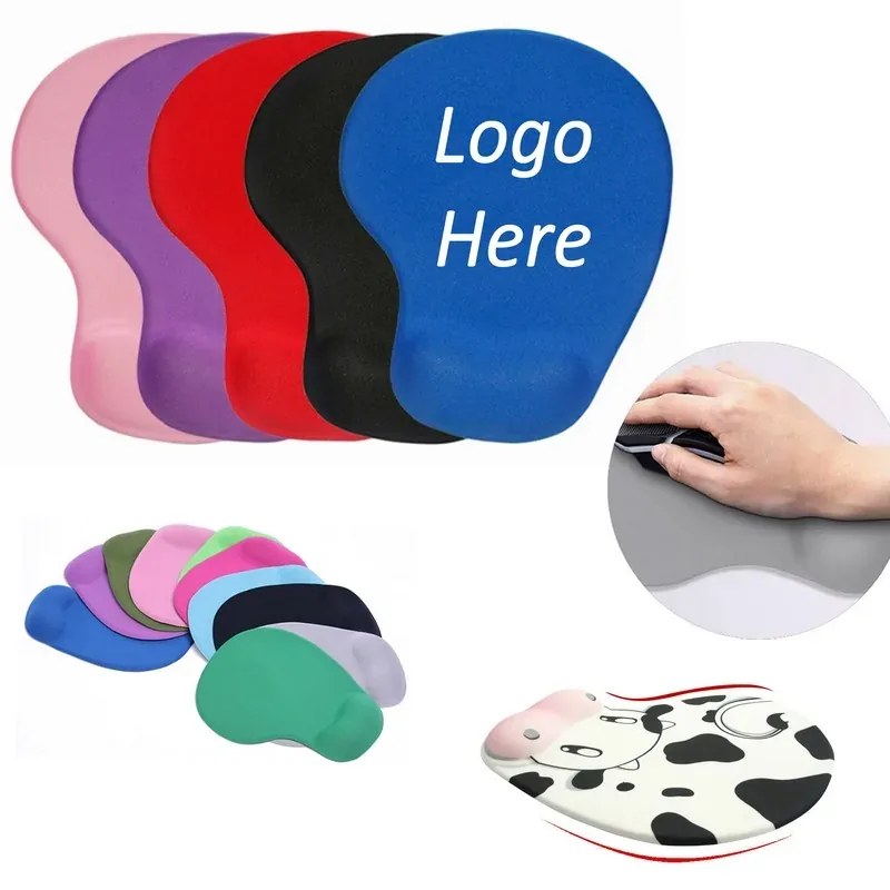 Silicone Mouse Pad With Ergonomic Wrist Support — DIBG48838, view 1 of 1