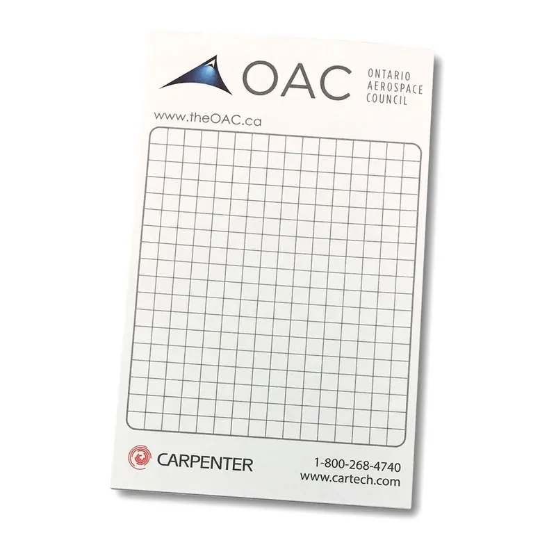 Standard Note Pad - 8.5"x11" With Logo Imprint — DIBG49361, view 1 of 1